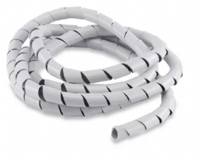 13097 - ORGANIZADOR DE CABOS (ESPIRAL)(20MM)(3,0M)(BRANCO)