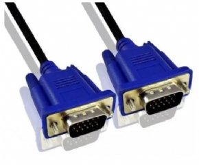 13225 - CABO VGA MACHO P/ VGA MACHO (DB 15 M x DB 15 M) C/ FILTRO 1.8M