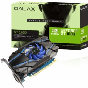10099 - PLACA DE VIDEO GALAX GT 1030 2GB DDR5 64BITS PCI-E 3.0 HDMI/DVI-D