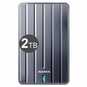 11845 - HD SATA EXTERNO 2TB USB-3.2 5GB/S ADATA - AHC660-2TU31-CGY