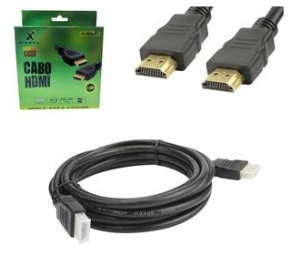 13827 - Cabo HDMI 1.5 Metros Macho para Macho 1080P Com Filtro XC-HDMI-1.5 X-CELL