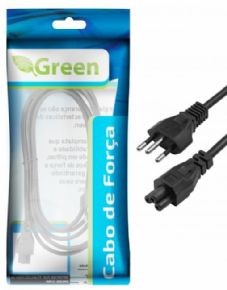 1473 - Cabo de Força Chip Sce para Notebook 3 Pinos Mickey 3,0 Metros Preto 018-3334