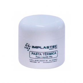 9665 - PASTA TERMICA POTE PARA PROCESSADOR COM 50G IMPLASTEC