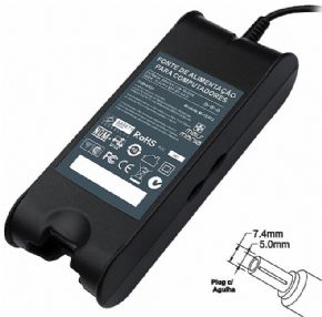 7692 - Fonte para Notebook Dell 19,5V 4,62A 90W