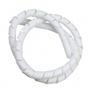 10958 - ORGANIZADOR DE CABOS ESPIRAL 20MM 1M BRANCO