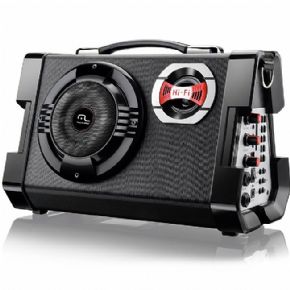 7642 - Caixa de Som Active Sound System Multilaser Multiuso 80w RMS MP3 USB SP191