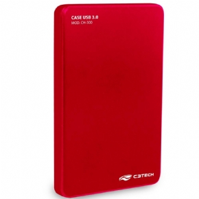 12179 - CASE P/HD EXT 2,5  USB 3.0 C/ HD,SSD CH-300RD C3T