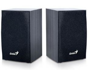 7584 - Caixa de Som Genius 4W RMS 2.0 Canais USB Preto SP-HF160