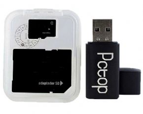 8761 - CARTAO DE MEMORIA 3 EM 1 32GB MICROSD PCTOP P3X32GB