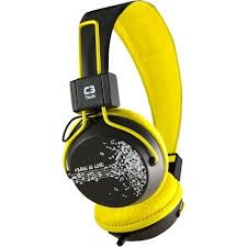 8865 - Headphone C3Tech Preto/Amarelo MI2358RY