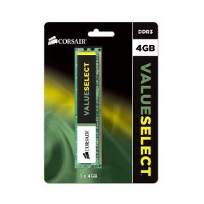 8866 - Memória Corsair 4GB DDR3 1600Mhz Value Select - CMV4GX3MIAI 1600CIIBOX