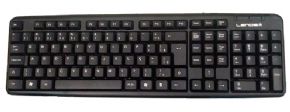 9077 - Teclado Lendex USB Preto LD-TC8136