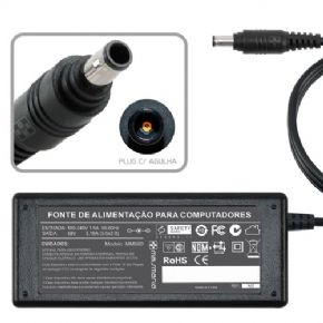 9202 - FONTE P/ NOTEBOOK 19V 3.16A – Plug. 5.5×3.0mm