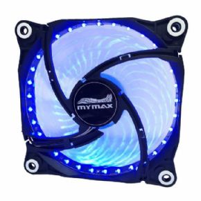 9317 - Cooler Fanstorm2 120X120X25MM 12V 35LEDS MYMAX FC-12025-33/BL