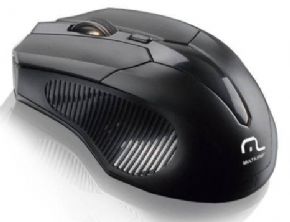 9745 - MOUSE SEM FIO 2.4GHZ 1600 DPI PRETO MO221