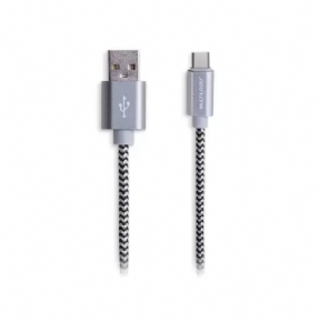 12548 - CABO CONCEPT TYPE-C PRETO 1,5MTS