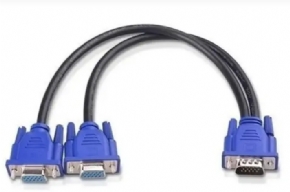 13583 - CABO Y VGA 1 MACHO X 2 FÊMEA