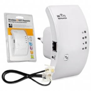 10744 - REPETIDOR DE SINAL WIRELESS WIFI 300MBPS EXTENSOR AMPLIFICADOR 2.4GHZ