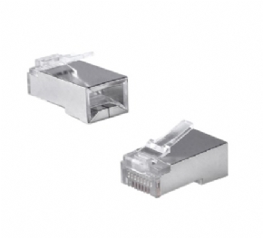 14593 - CONECTOR RJ45 MACHO CAT6 BLINDADO