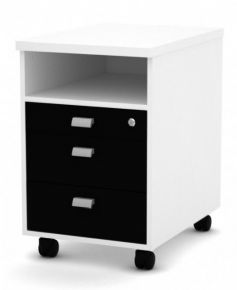 5679 - Gaveteiro Volante 3 Gavetas Pandin GV03GVAN_PP - "SEM MONTAGEM"