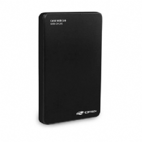 12182 - CASE P/HD EXT 2,5 HD SSD USB 2.0 CH-200 preto C3T