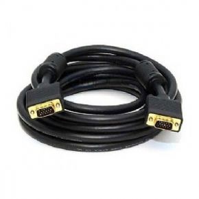 8118 - Cabo  VGA chip Sce Macho x Macho 5 Metros Preto