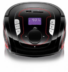 7639 - Caixa de Som Multilaser 15W RMS Bluetooth/USB/FM/SD SP186