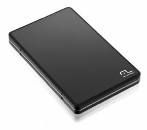 4184 - Case Multilaser para HD 2.5" Preto GA057