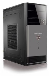 6495 - Gabinete Multilaser duas baias com Fonte