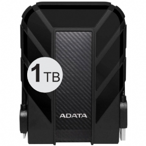 11846 - HD SATA EXTERNO 1TB USB-3.2 5GB/S ADATA - AHD710P-1TU31-CBK PROVA D'ÁGUA/QUEDA/POEIRA IPX6/IPX8