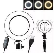 12020 - Iluminador De Led Ring Light 6 Polegadas RING LIGHT 6