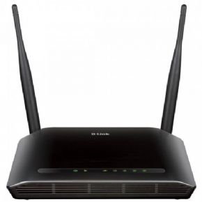 6510 - Modem Roteador Wireless N 300 Mbps DLink ADSL2+ 2740E