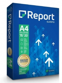5192 - RESMA PAPEL A4 SUZANO REPORT PREMIUM 210X297MM