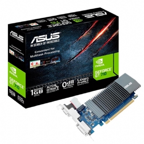 10727 - PLACA DE VIDEO ASUS GEFORCE GT710 1GV DDR5 64BITS - GT7