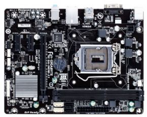 6944 - Placa-mãe GIGABYTE Micro ATX p/ Intel LGA 1150 GA-H81M-S1
