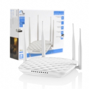 8909 - ROTEADOR MULTILASER 300MBPS WIRELES 4 ANTENAS RE183