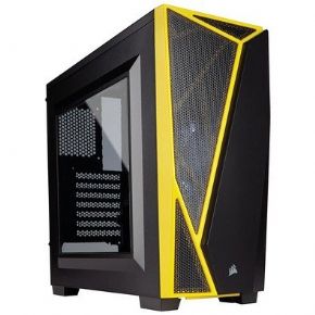 8740 - Gabinete Carbide CC-9011108-WW Series Spec-04 Preto/Amarelo